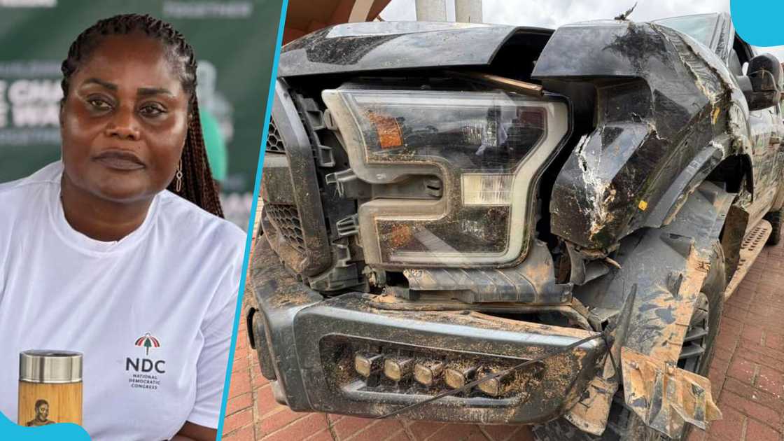 Jomoro MP Dorcas Affo-Toffey Involved In Road Accident Jomoro MP Dorcas Affo-Toffey Involved In Road Accident