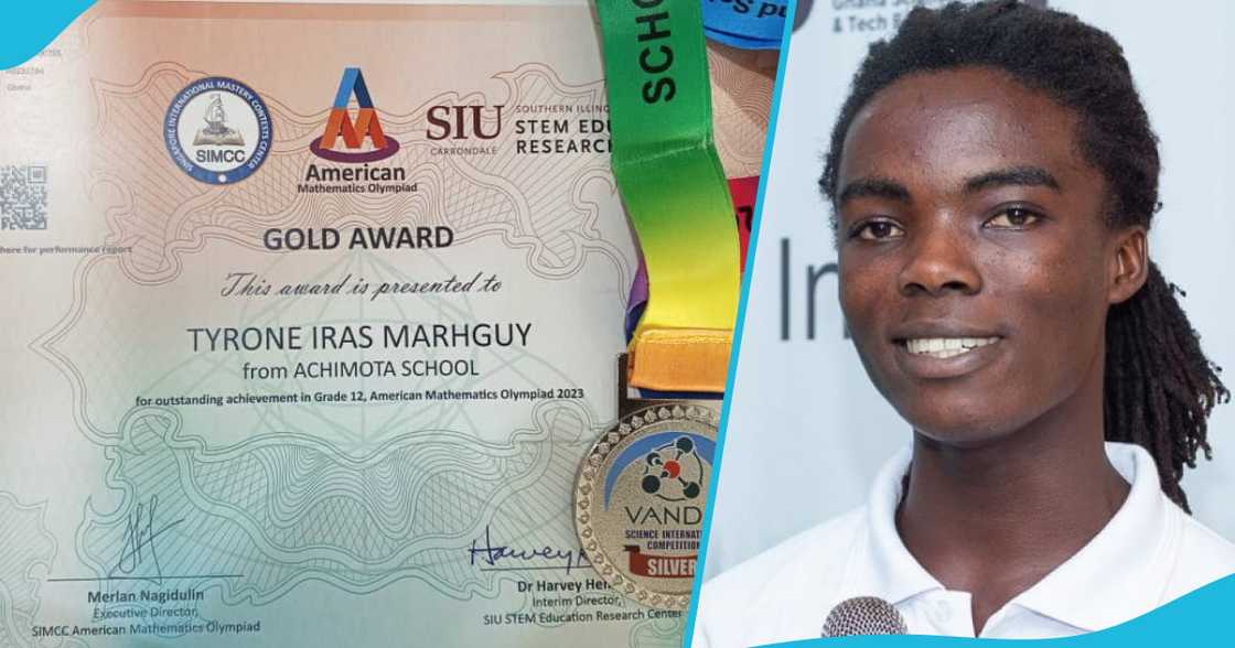 Tyrone Marhguy Wins 2 American Math Olympiad Awards