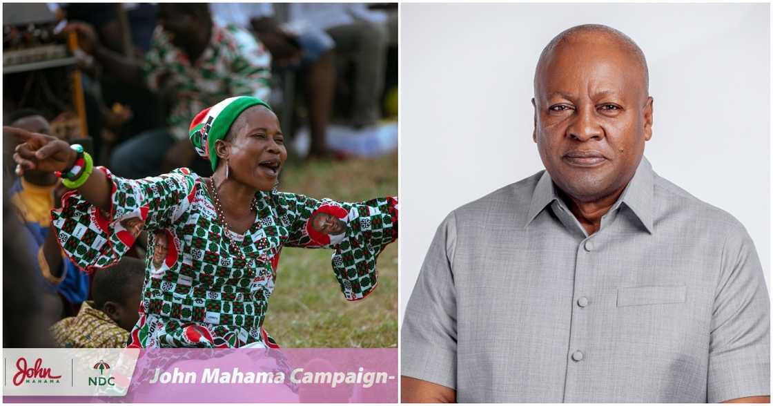 John Mahama thinks Akufo-Addo's poor performance makes NDC's victory in 2024 very likely. John Mahama thinks Akufo-Addo's poor performance makes NDC's victory in 2024 very likely.