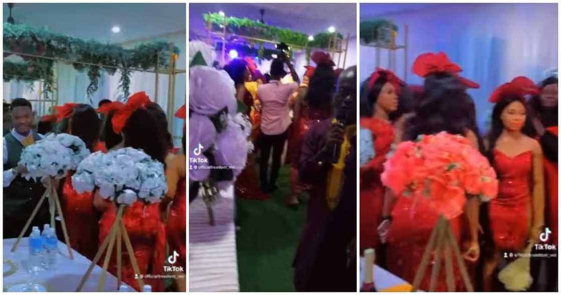 Deacon, stops DJ from playing secular music, Assemblies of God church, Umuahia, son's wedding Deacon, stops DJ from playing secular music, Assemblies of God church, Umuahia, son's wedding