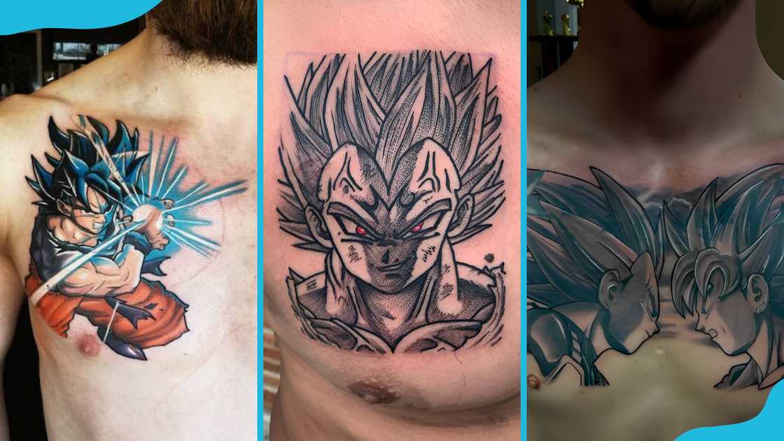 Chest Vegeta tattoos