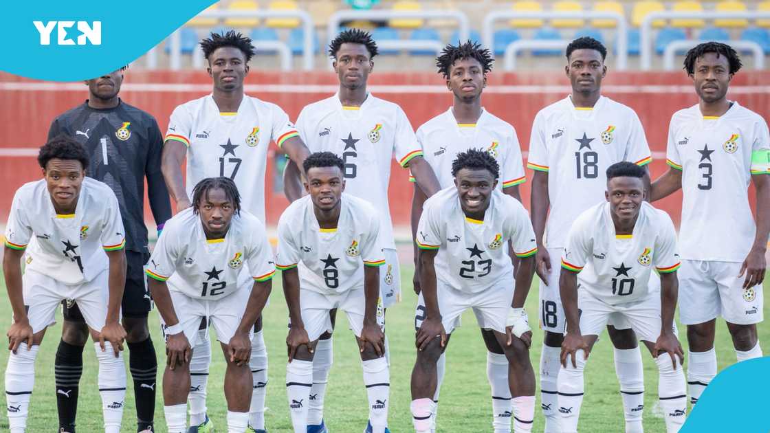 Coach Desmond Ofei has named Ghana U20 starting lineup against DR Congo for U20 AFCON opener on Friday, May 2, 2025