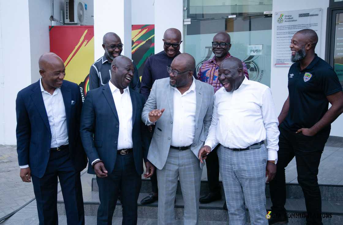 The Ghana Football Association met with leaders of Asante Kotoko and Hearts of Oak on Monday, February 17 at the GFA head office in Accra The Ghana Football Association met with leaders of Asante Kotoko and Hearts of Oak on Monday, February 17 at the GFA head office in Accra