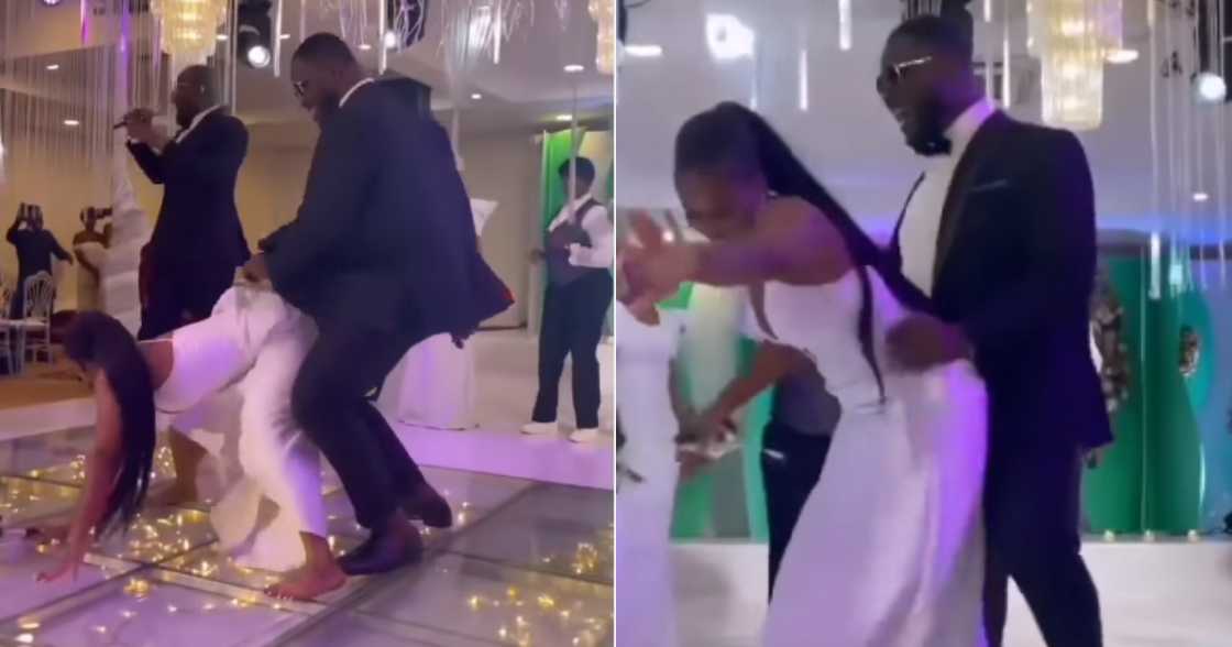 Bridesmaid and groomsman Bridesmaid and groomsman