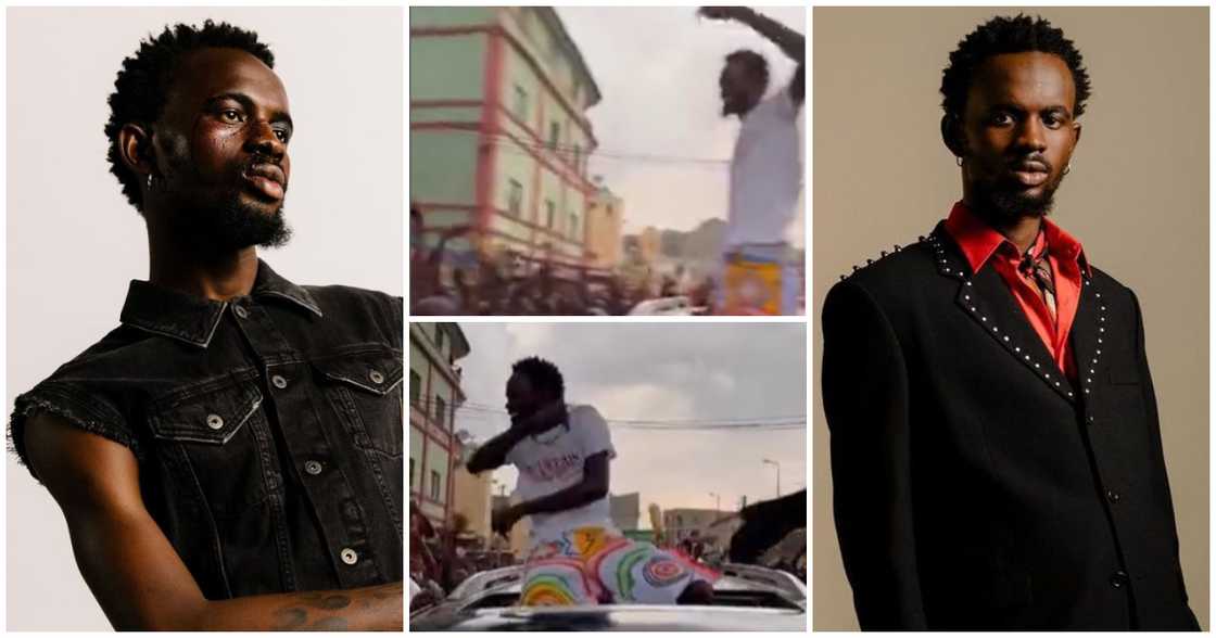 Black Sherif Storms Takoradi, Draws Large Crowd for The Villain I Never Was Grand Parade Black Sherif Storms Takoradi, Draws Large Crowd for The Villain I Never Was Grand Parade