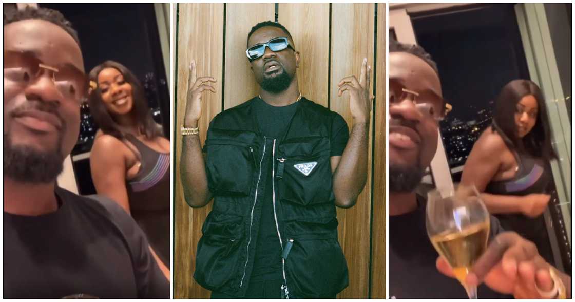 Sarkodie Jams To Kelvynboy's Down Flat