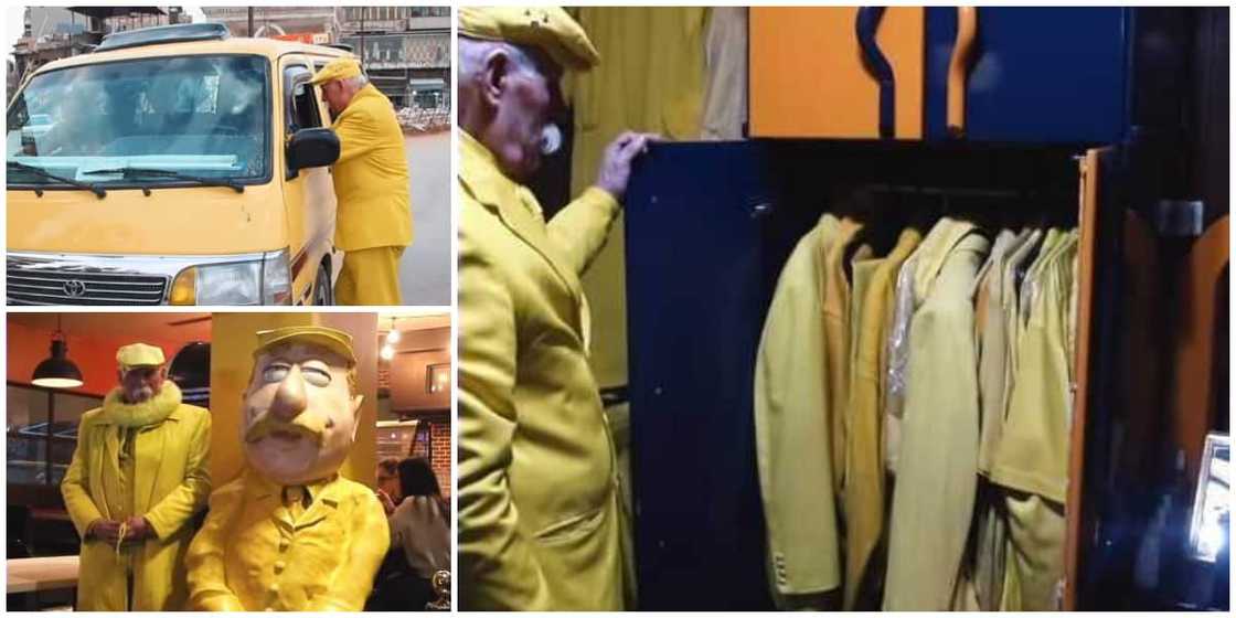 Man who has been wearing only yellow for 40 years goes viral, shows off his colourful house in stunning video Man who has been wearing only yellow for 40 years goes viral, shows off his colourful house in stunning video