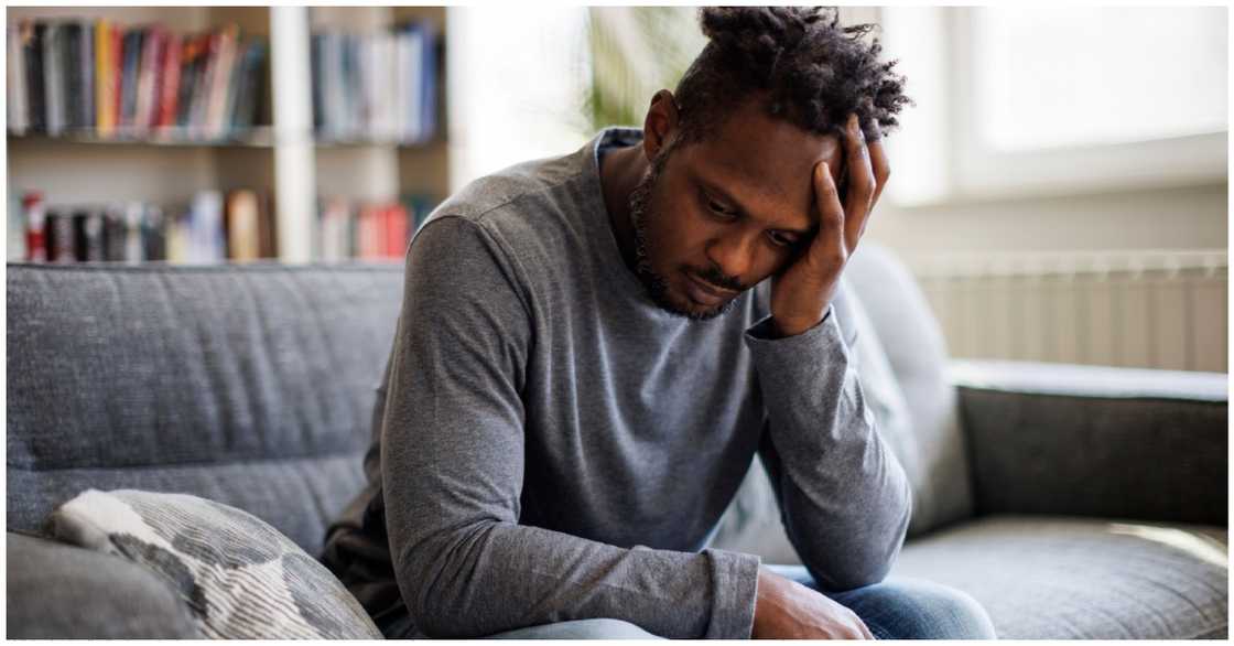 Photo of man thinking about a life decision he made