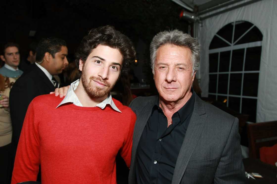 Hoffman and his son Jake attend the after-party for the Cinema Society and Piaget screening.