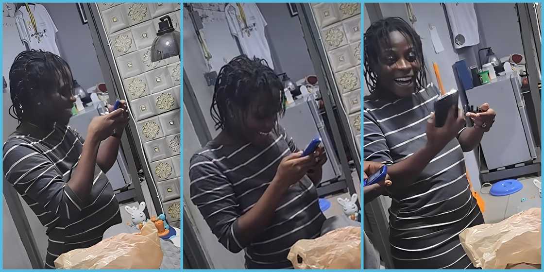 Yam phone, iPhone 13 pro max, husband, wife, gift, prank, loyalty test, happy, phone Yam phone, iPhone 13 pro max, husband, wife, gift, prank, loyalty test, happy, phone