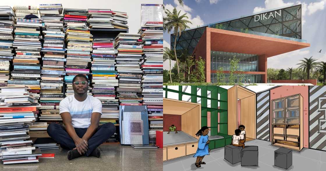 Dikan: Ghanaian who Travelled to US Returns to Build Africa's Largest Photo Library in Ghana with 30,000 Books Dikan: Ghanaian who Travelled to US Returns to Build Africa's Largest Photo Library in Ghana with 30,000 Books
