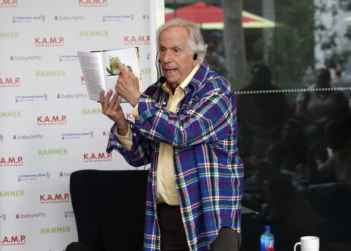 Henry Winkler reads during Hammer Museum K.A.M.P. 2024. Henry Winkler reads during Hammer Museum K.A.M.P. 2024.