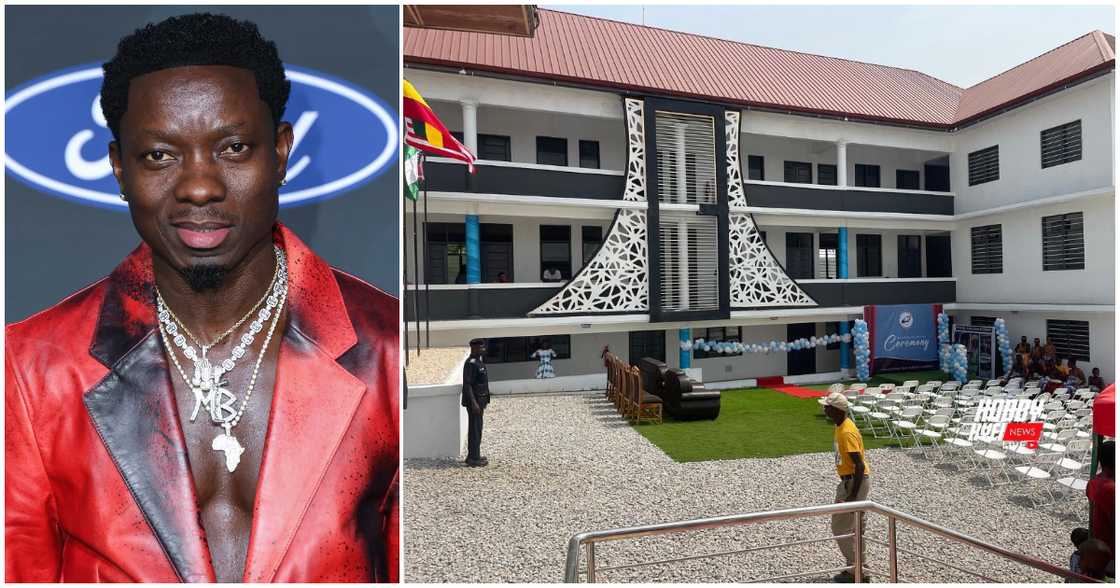 Michael Blackson builds an ultramodern school in his hometown