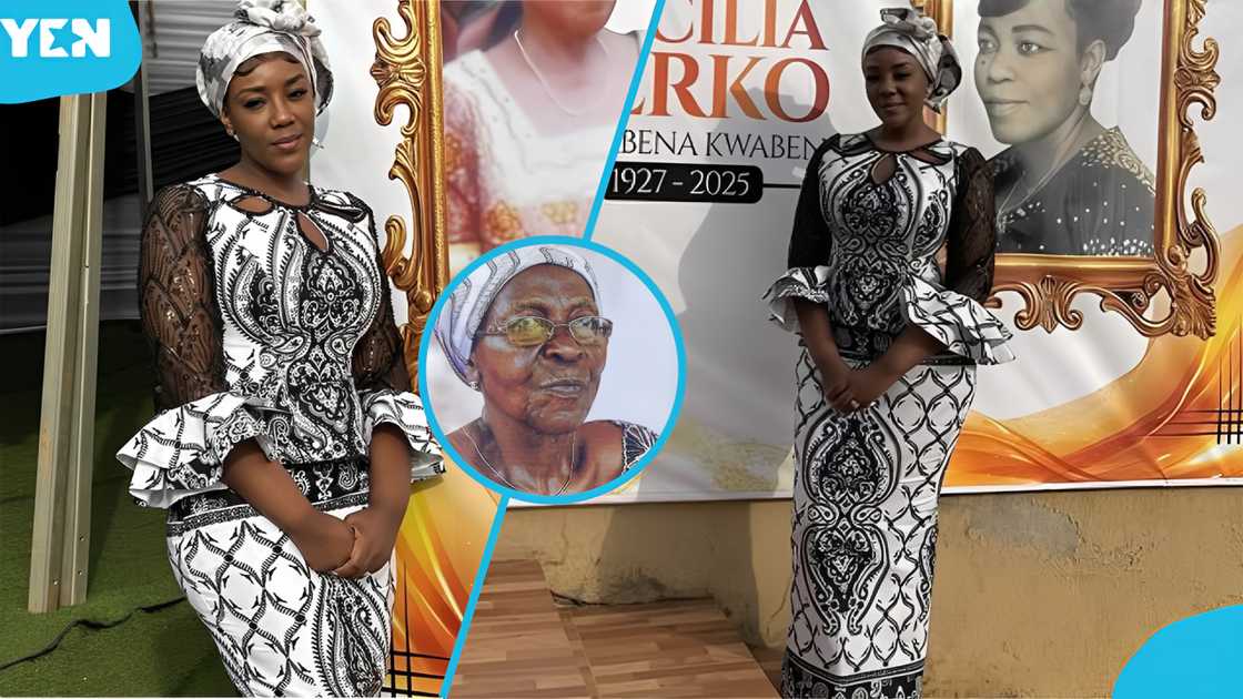 Dr Louisa Ansong, Cecilia Berko, Dr Louisa's Grandmother, Stonebwoy's Wife, Kumasi, Funerals In Ghana, Stonebwoy's Wife Loses Grandmother