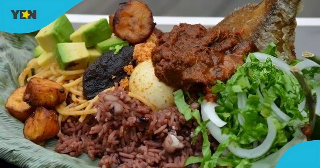 waakye, food, ghanaian waakye, eating ghanaian food, nigerian man tastes ghanaian food, eating waakye, jollof rice waakye, food, ghanaian waakye, eating ghanaian food, nigerian man tastes ghanaian food, eating waakye, jollof rice