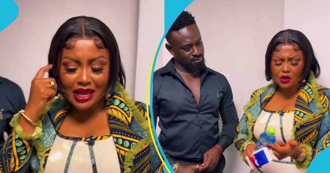 Nana Ama McBrown and Kobby Kyei at Onua TV Nana Ama McBrown and Kobby Kyei at Onua TV