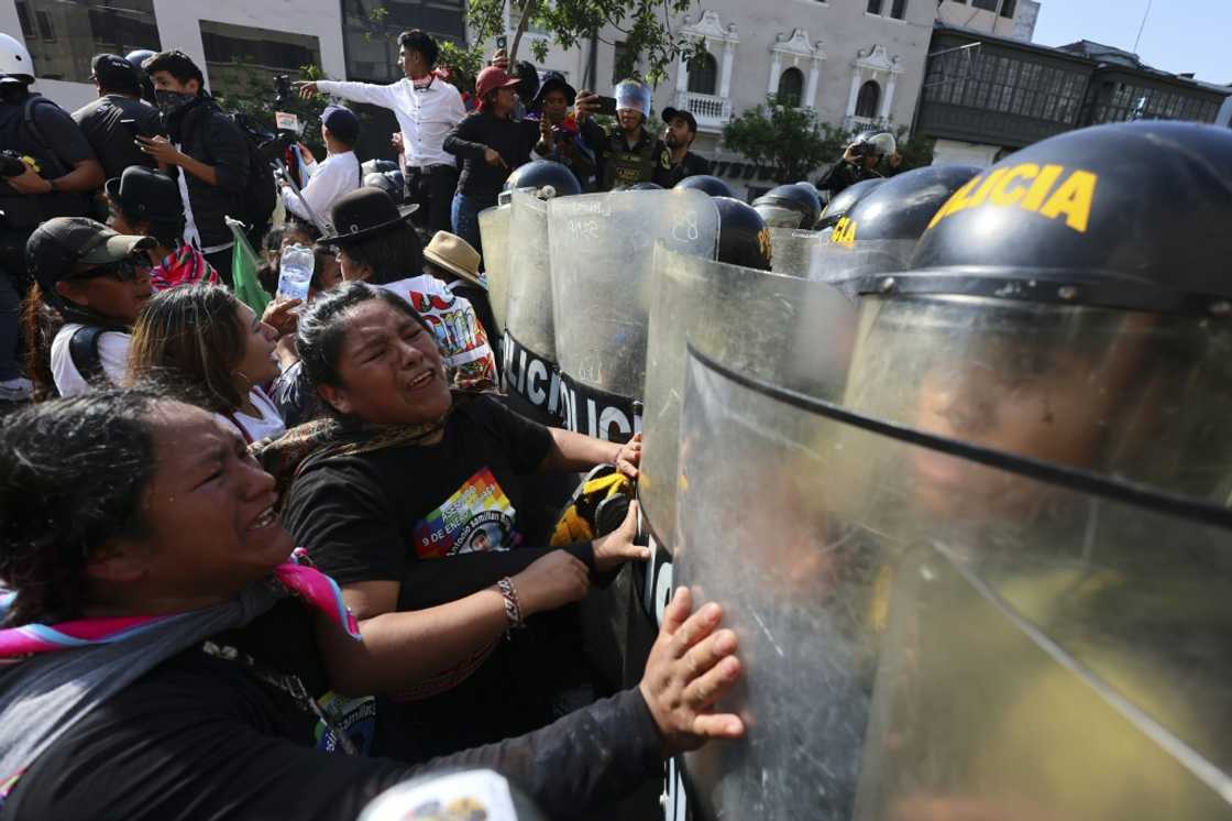 Peru has deployed more than 13,000 soldiers to keep the peace in Lima as transport workers and shop owners embarked on three days of protests