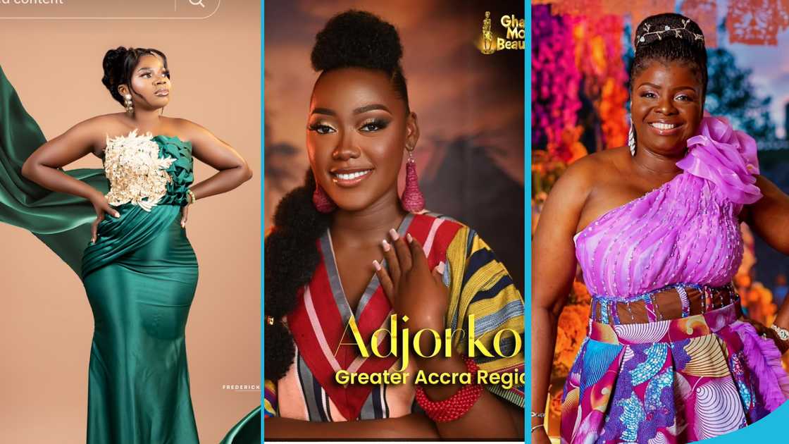 2025 GMB third runner-up Adjorkor, 2025 GMB judge Janet Sunkwa-Mills, 2025 GMB first runner-up Asakia, 2025 GMB winner Etornam, 2025 GMB judge Linda Ampah and 2025 GMB Nana Adwoa Awindor 2025 GMB third runner-up Adjorkor, 2025 GMB judge Janet Sunkwa-Mills, 2025 GMB first runner-up Asakia, 2025 GMB winner Etornam, 2025 GMB judge Linda Ampah and 2025 GMB Nana Adwoa Awindor