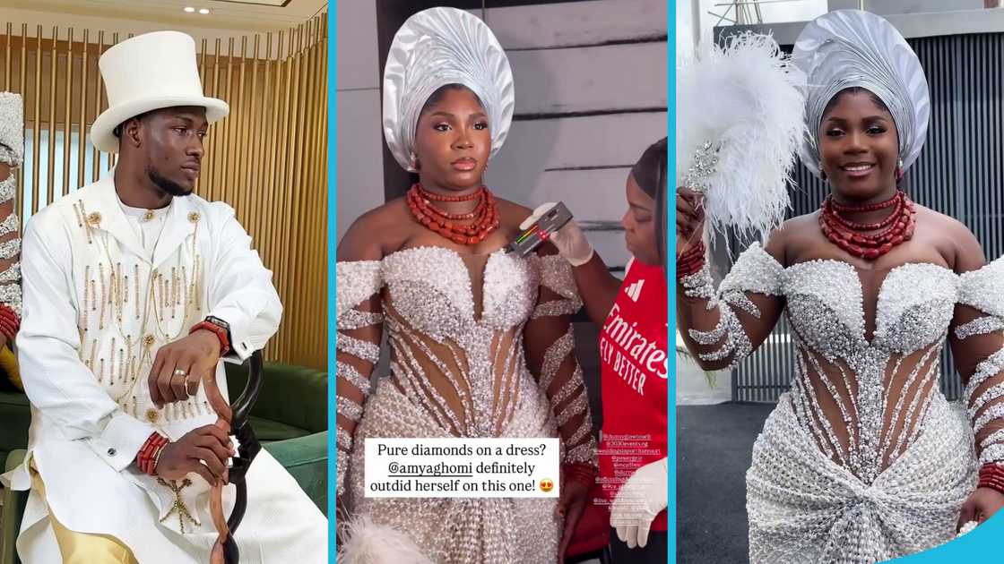 Nigerian bride, Edisemi, Nigerian weddings, Wedding gown, Corset dresses, Diamond tester, Diamond on a wedding gown Nigerian bride, Edisemi, Nigerian weddings, Wedding gown, Corset dresses, Diamond tester, Diamond on a wedding gown