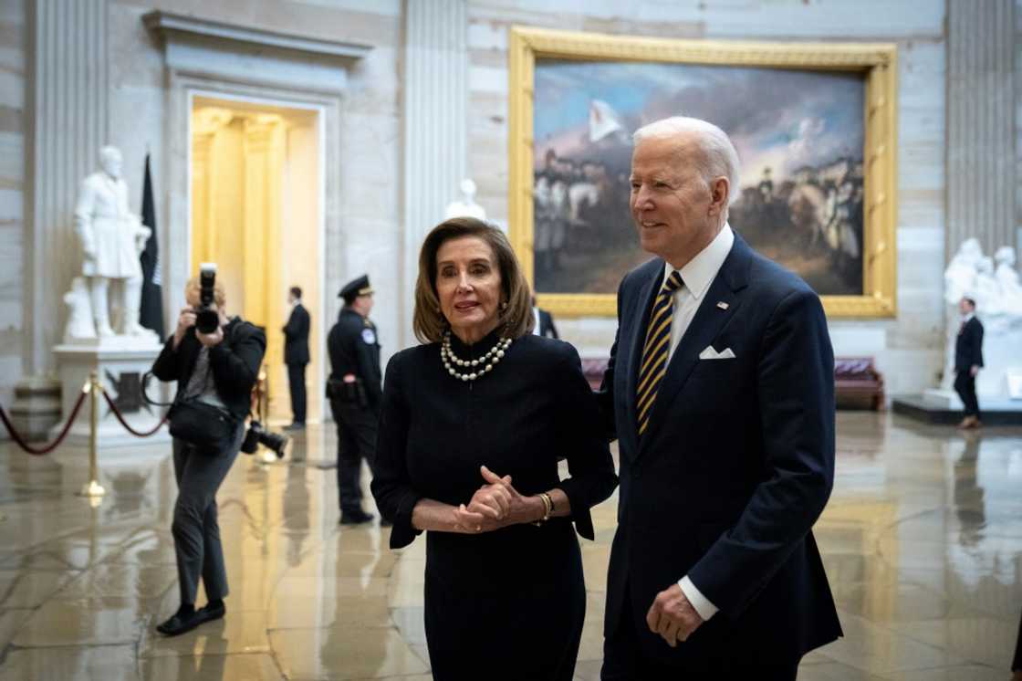 House Speaker Nancy Pelosi, who is considering a Taiwan visit that has caused unease in the administration, walks with President Joe Biden in the US Capitol in March 2022 House Speaker Nancy Pelosi, who is considering a Taiwan visit that has caused unease in the administration, walks with President Joe Biden in the US Capitol in March 2022