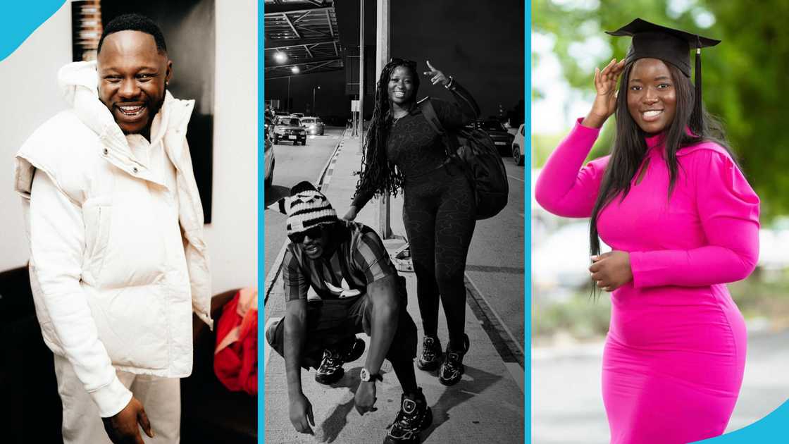 Medikal, Petrah Adwoa Frimpong, Medikal's sister, Birthday Medikal, Petrah Adwoa Frimpong, Medikal's sister, Birthday