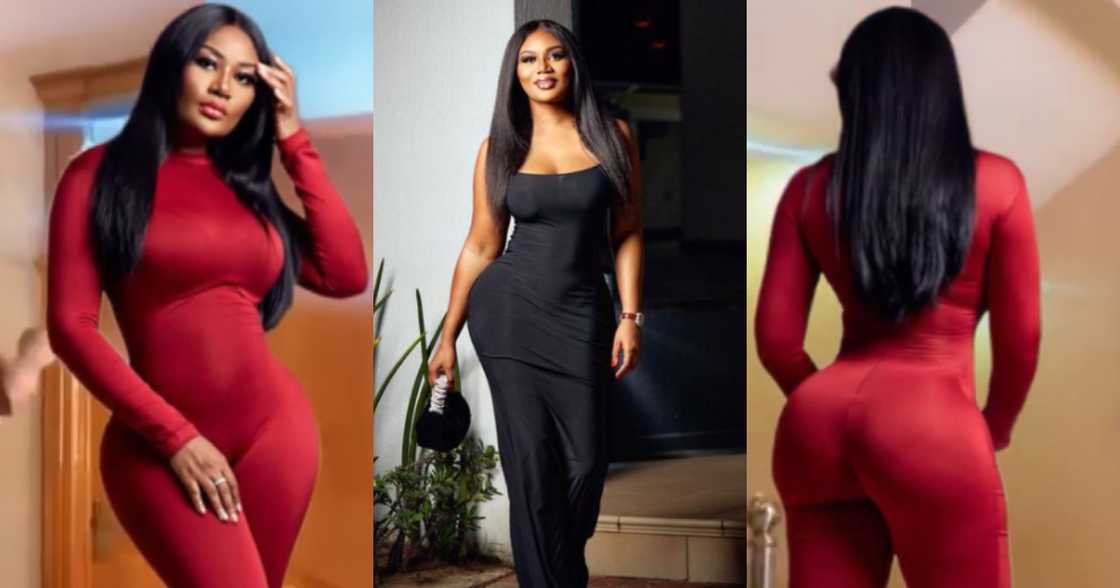 Video Of Sandra Ankobiah Dancing Causes Stir As Fans Say Her Backside Cannot Shake Video Of Sandra Ankobiah Dancing Causes Stir As Fans Say Her Backside Cannot Shake