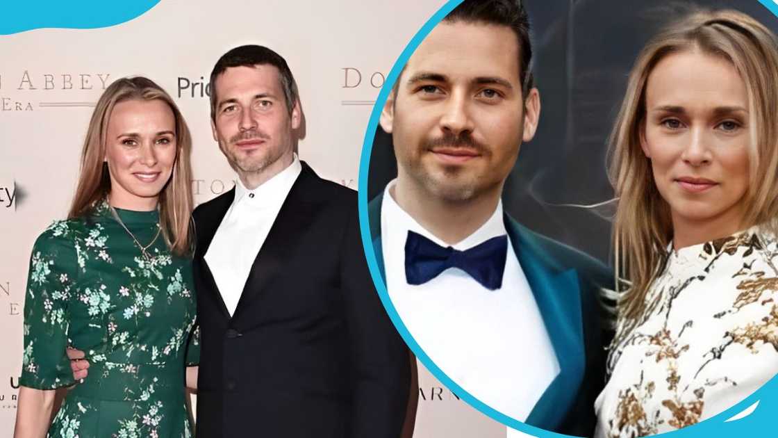 Robert James-Collier and Lauren Chandiram Robert James-Collier and Lauren Chandiram