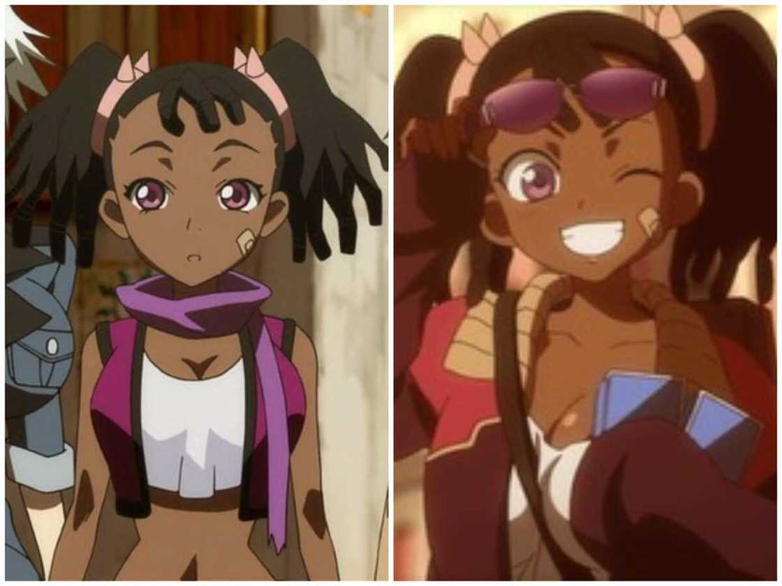 black female anime characters