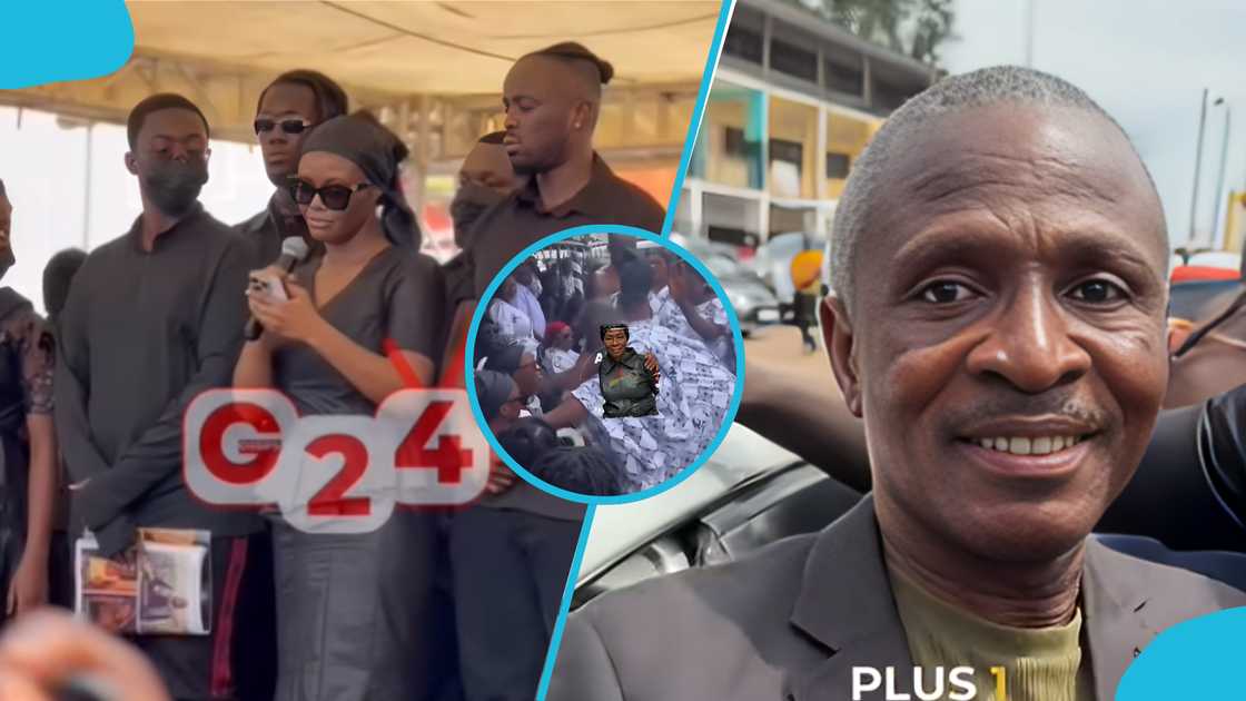 Akosua Serwaa, Akosua Serwaa children, Calvin Fosuh, Charlyn Fosuh, Ciara Fosuh, Abusuapanin Kofi Owusu, Lumba funeral Akosua Serwaa, Akosua Serwaa children, Calvin Fosuh, Charlyn Fosuh, Ciara Fosuh, Abusuapanin Kofi Owusu, Lumba funeral