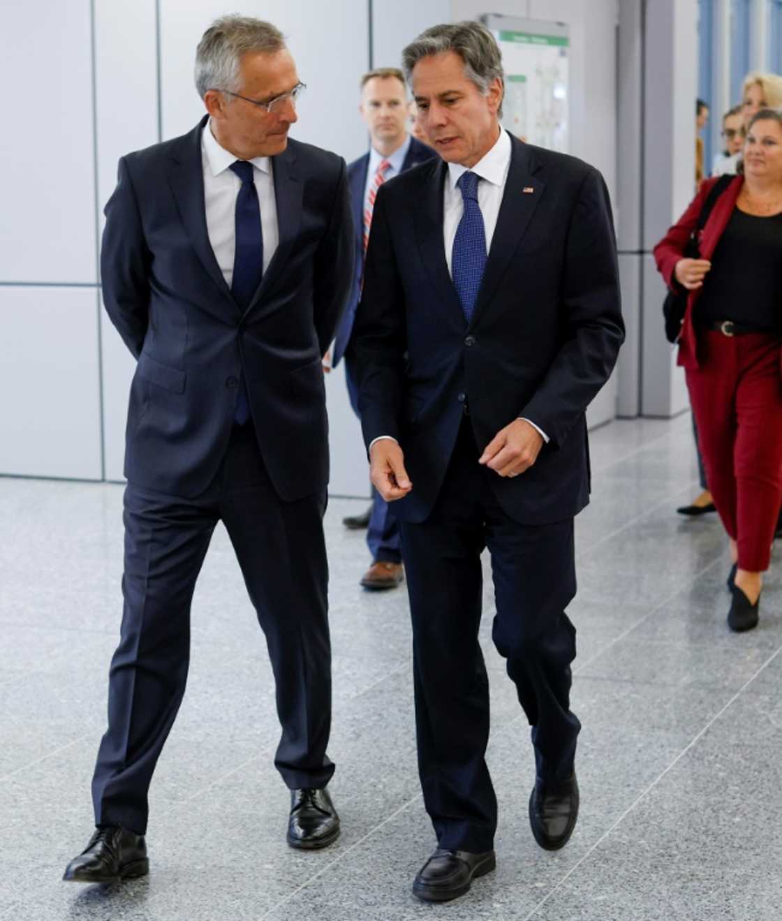 Blinken was in Brussels for talks with NATO Secretary General Jens Stoltenberg Blinken was in Brussels for talks with NATO Secretary General Jens Stoltenberg
