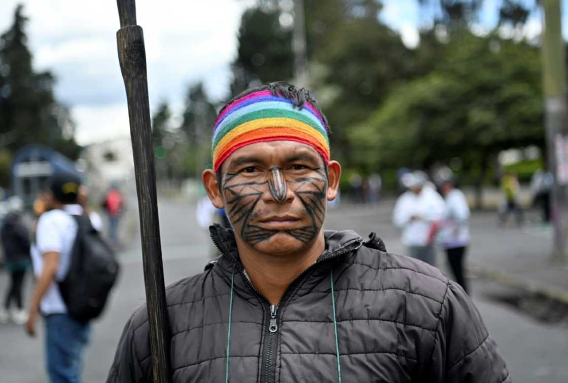 Indigenous people make up more than a million of Ecuador's 17.7 million inhabitants Indigenous people make up more than a million of Ecuador's 17.7 million inhabitants