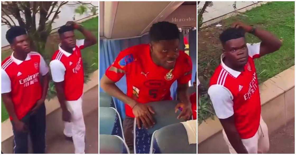 Thomas Partey meets Lookalike Thomas Partey meets Lookalike