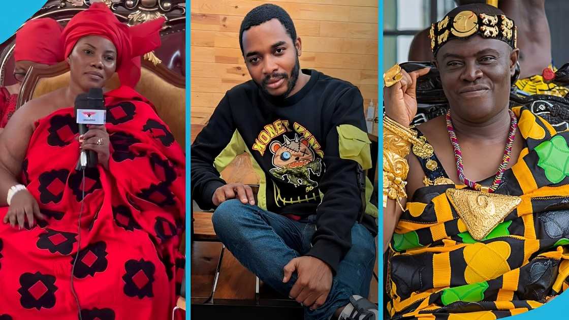 Kofi Adoma, Twene Jonas, Miracle Adoma, Dormaahene, Kofi Adoma's wife and Dormaahene, Kofi Adoma's eye injury Kofi Adoma, Twene Jonas, Miracle Adoma, Dormaahene, Kofi Adoma's wife and Dormaahene, Kofi Adoma's eye injury