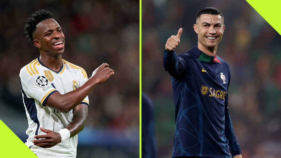 Vinicius Junior congratulates Cristiano Ronaldo on smashing YouTube record Vinicius Junior congratulates Cristiano Ronaldo on smashing YouTube record