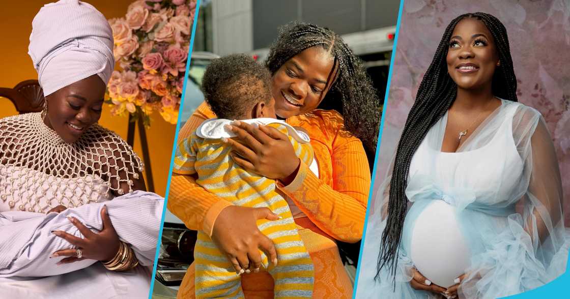Asantewaa, Pregnancy photos, Asantewaa's first child, Asantewaa's husband Asantewaa, Pregnancy photos, Asantewaa's first child, Asantewaa's husband