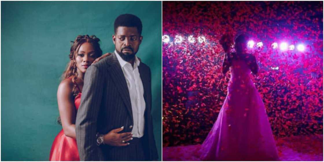 Basketmouth and his adorable wife Basketmouth and his adorable wife