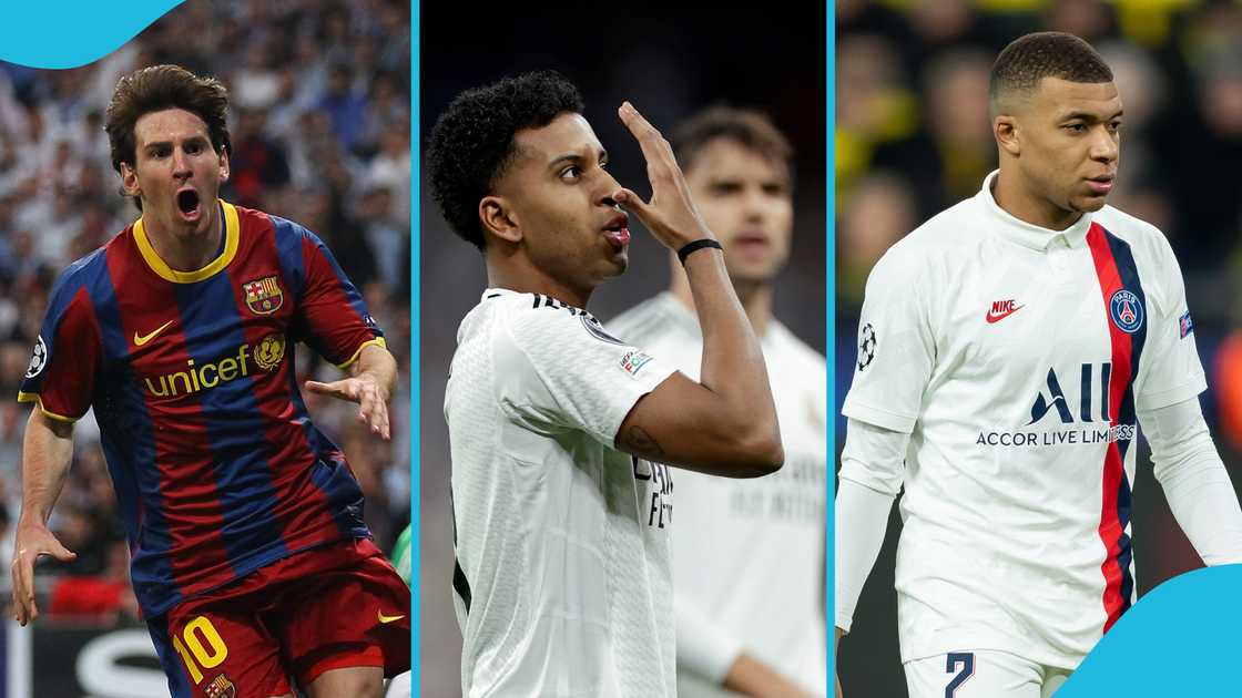 Real Madrid's Rodrygo de Goes now has 25 goals in the UEFA Champions League. Real Madrid's Rodrygo de Goes now has 25 goals in the UEFA Champions League.