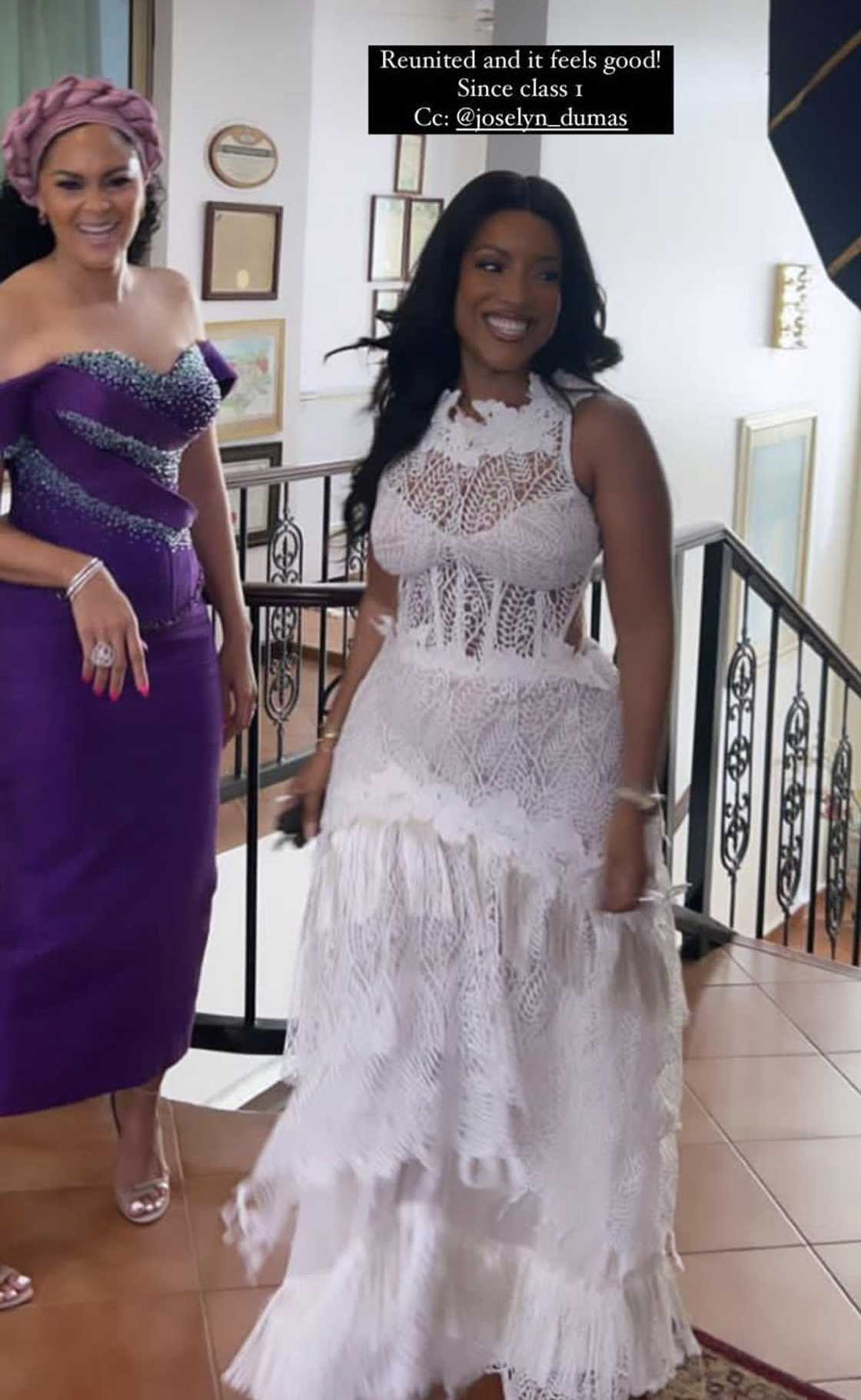 Joselyn Dumas and Menaye Donkor Joselyn Dumas and Menaye Donkor