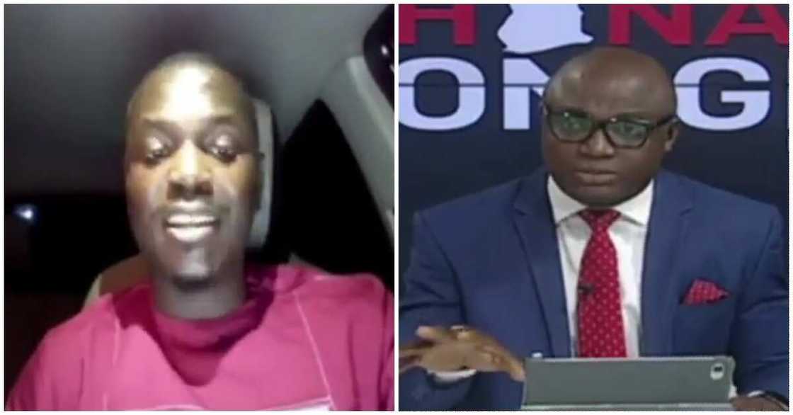 Photo of Nana Kwadwo Yeboah on TV3 with Alfred Ocansey Photo of Nana Kwadwo Yeboah on TV3 with Alfred Ocansey