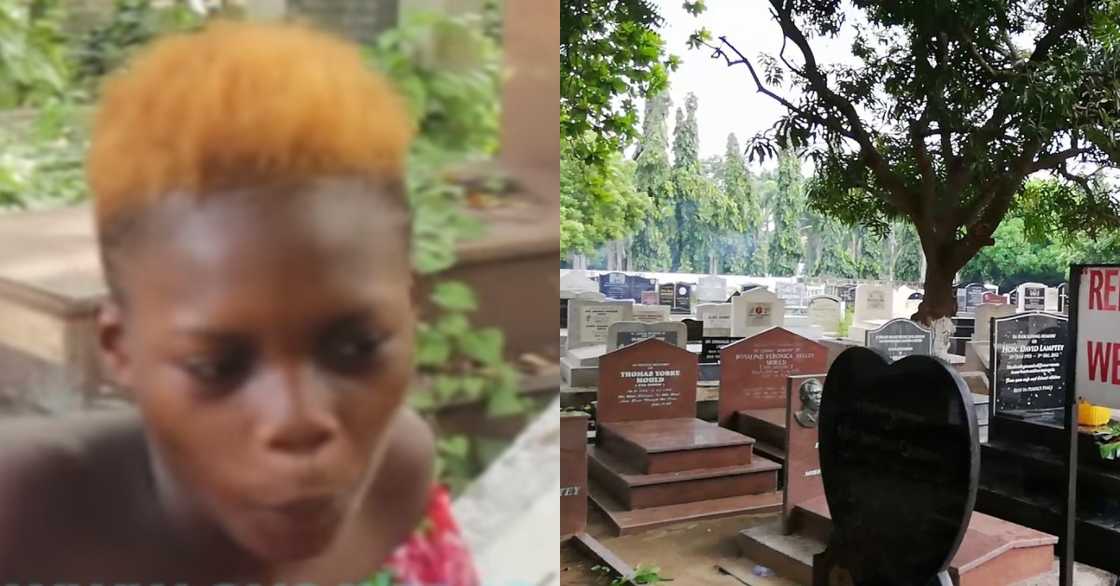 I fear but I manage - Girl who lives at Osu cemetery with boyfriend speaks in video