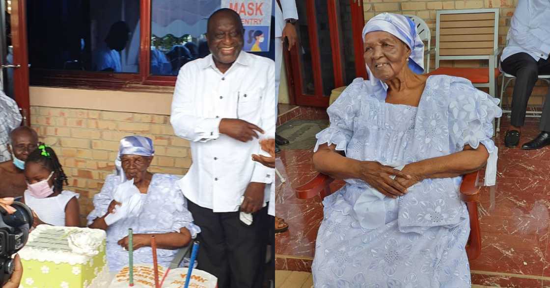 Alan Kyerematen's Mother Celebrates 101st Birthday; Beautiful Photos Pop Up