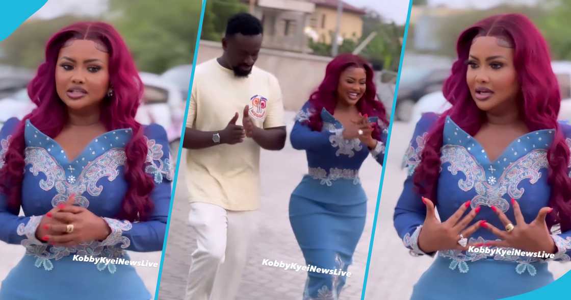 Nana Ama McBrown and Kobby Kyei at Onua TV Nana Ama McBrown and Kobby Kyei at Onua TV