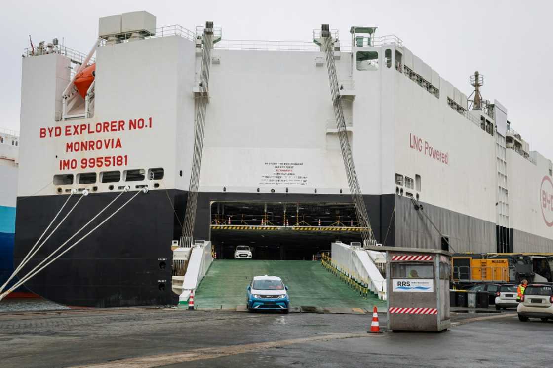 Chinese car manufacturer BYD commissioned the construction of its own ships to transport its vehicles Chinese car manufacturer BYD commissioned the construction of its own ships to transport its vehicles