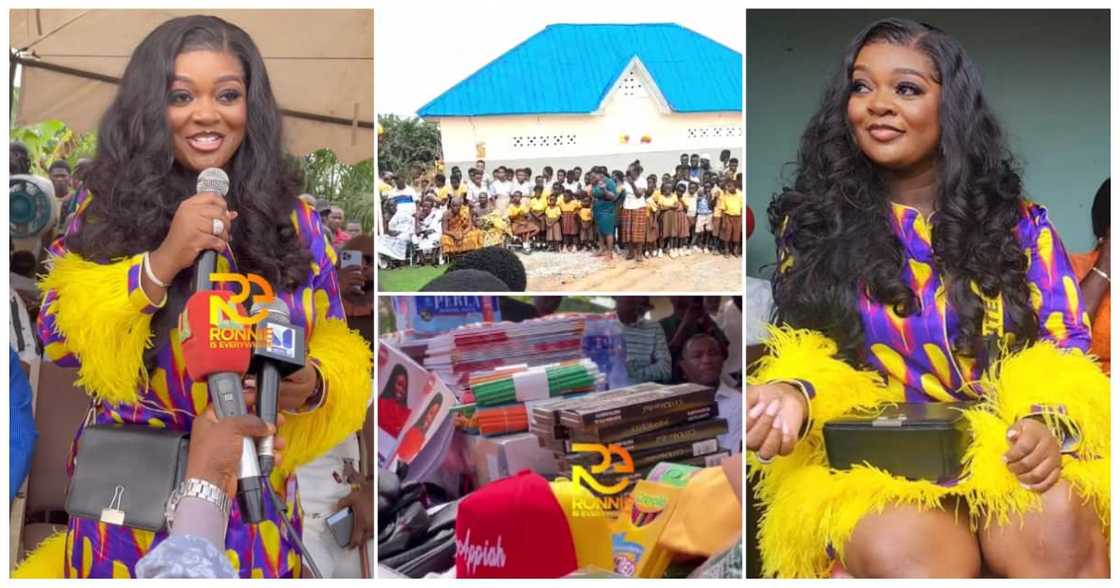 Jackie builds a public toilet in her hometown Jackie builds a public toilet in her hometown