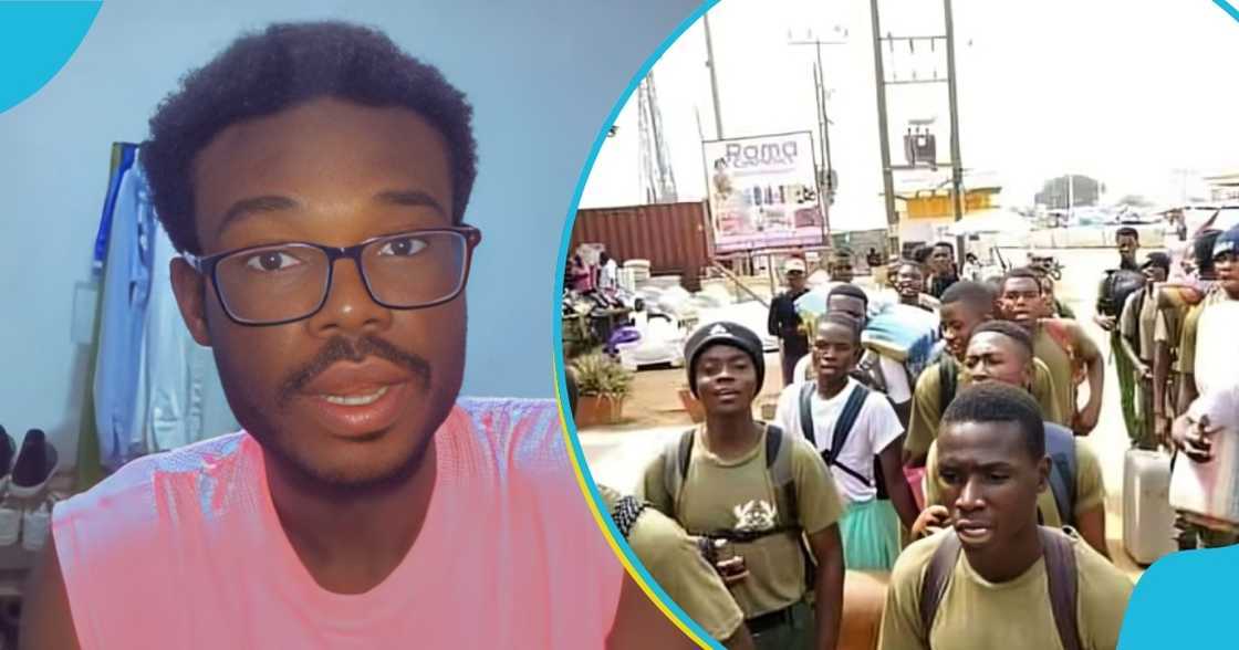 tiktoker, GAF, ghana armed forces, el wak, GAF recruitment, screening tiktoker, GAF, ghana armed forces, el wak, GAF recruitment, screening