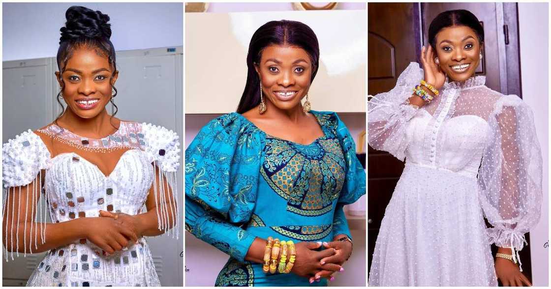 Diana Asamoah is Totally Unrecognisable As She Slay In Glittering Gown Made With Glass And Heavy Makeup Diana Asamoah is Totally Unrecognisable As She Slay In Glittering Gown Made With Glass And Heavy Makeup