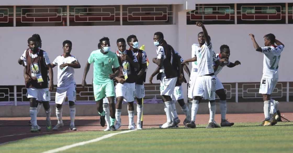 Black satellites to play in Afcon finals on Saturday after beating Gabon in semi's Black satellites to play in Afcon finals on Saturday after beating Gabon in semi's