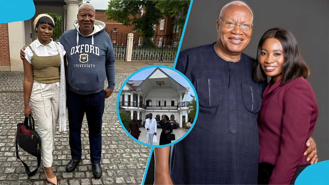 Naomi Borley Alabi, Michael Blackson, Ghana Tourism Development Company, Professor Joshua Alabi, Professor Joshua Alabi daughter, Naomi Borley Alabi mansion, Accra mansion, Luxury residence