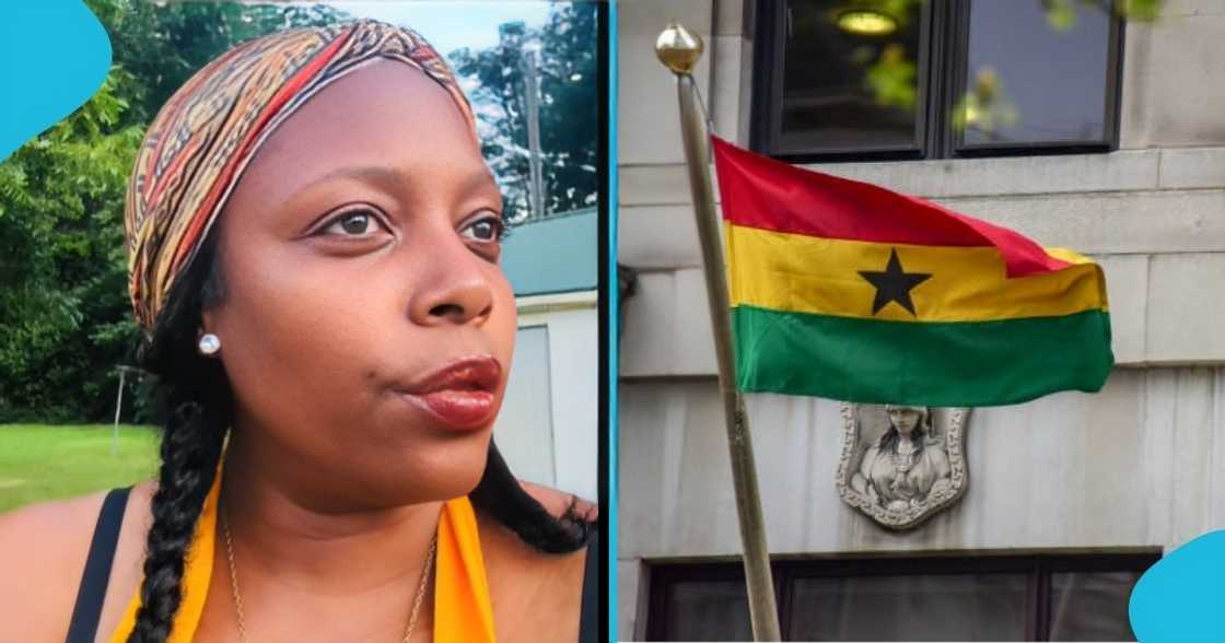 America, US, Ghanaian lady, US-based Ghanaian lady, Africa, Ghana, motherland, USA, life in Africa