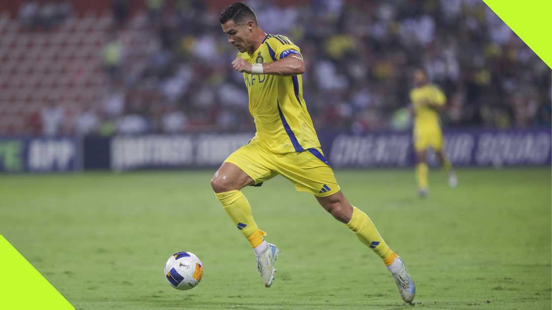 Portuguese maestro Cristiano Ronaldo in action for Al-Nassr during their AFC Champions League clash with Esteghlal on October 22, 2024. Portuguese maestro Cristiano Ronaldo in action for Al-Nassr during their AFC Champions League clash with Esteghlal on October 22, 2024.